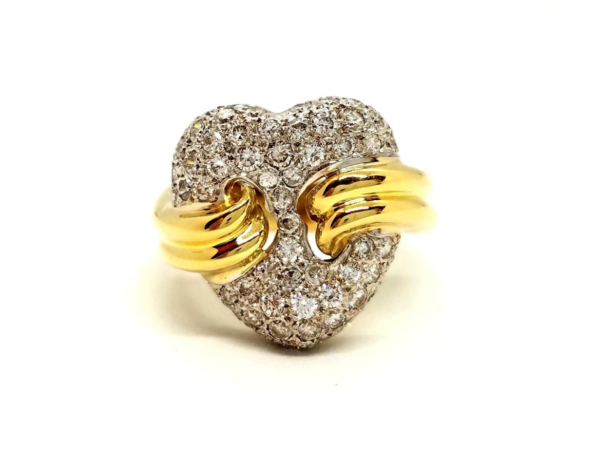 Bague Or jaune Diamant - Castafiore