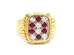 Bague Or jaune Diamant - Castafiore