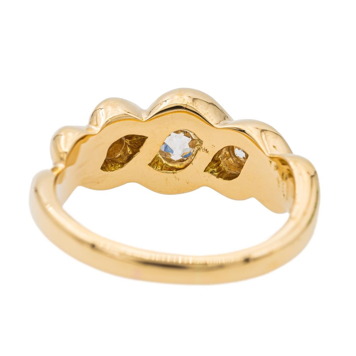 Bague Or jaune Diamant - Castafiore