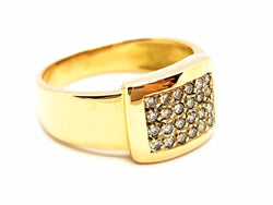 Bague Or jaune Diamant - Castafiore