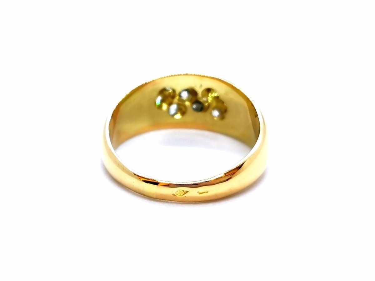 Bague Or jaune Diamant - Castafiore