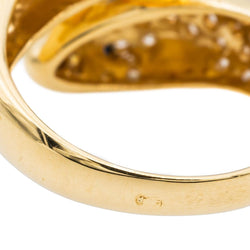 Bague Or jaune Diamant - Castafiore