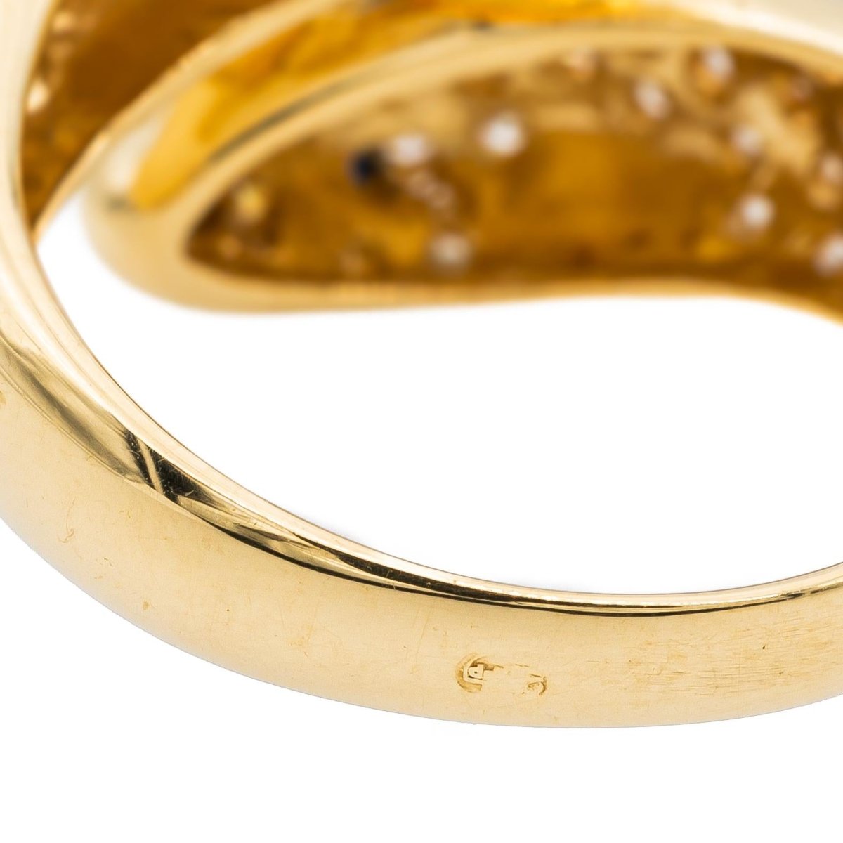 Bague Or jaune Diamant - Castafiore