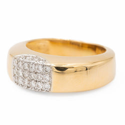 Bague Or jaune Diamant - Castafiore