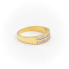 Bague Or jaune Diamant - Castafiore