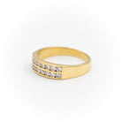 Bague Or jaune Diamant - Castafiore