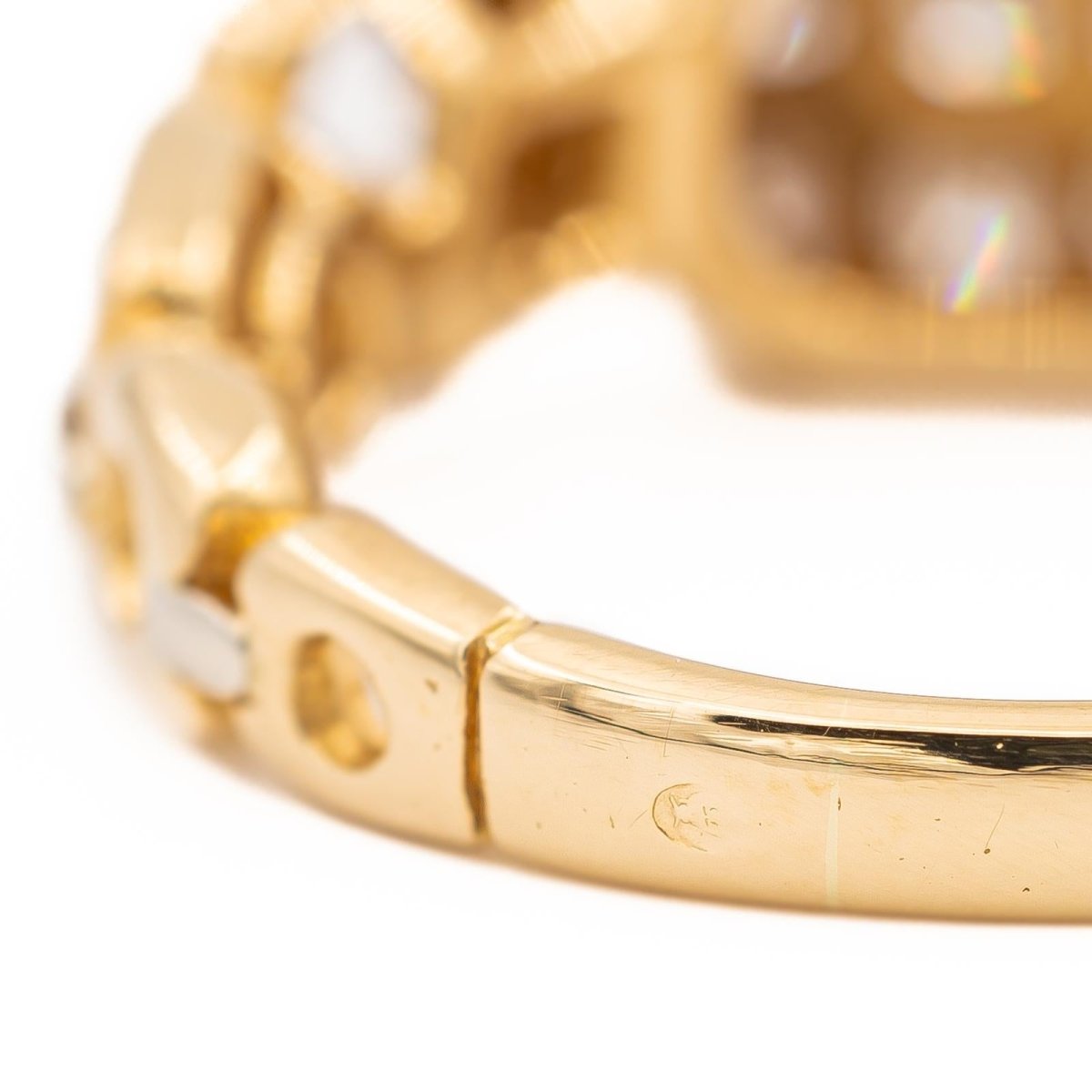 Bague Or jaune Diamant - Castafiore