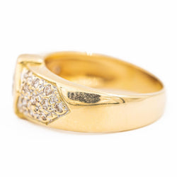 Bague Or jaune Diamant - Castafiore