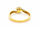 Bague Or jaune Diamant - Castafiore