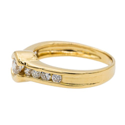 Bague Or jaune Diamant - Castafiore