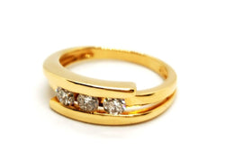 Bague Or jaune Diamant - Castafiore