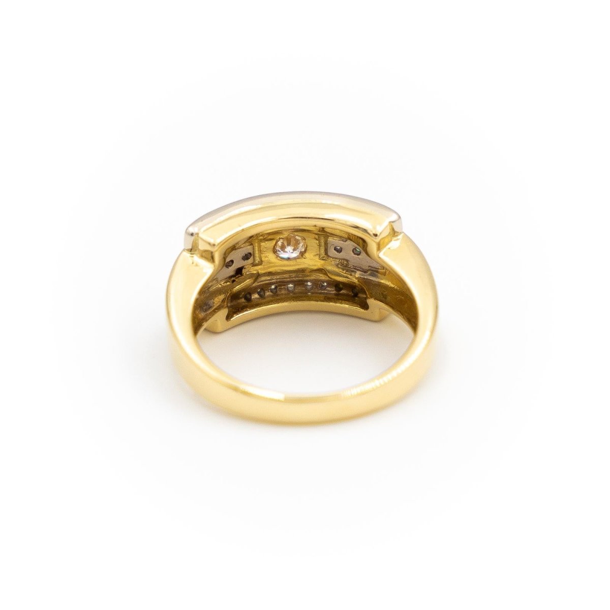 Bague Or jaune Diamant - Castafiore