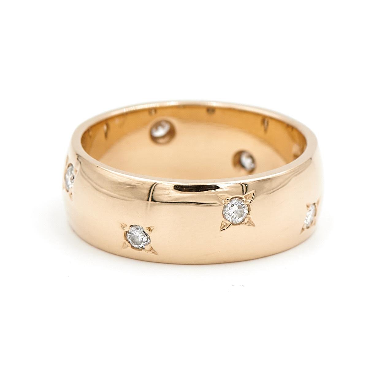 Bague Or jaune Diamant - Castafiore