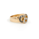 Bague Or jaune Diamant - Castafiore