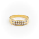 Bague Or jaune Diamant - Castafiore