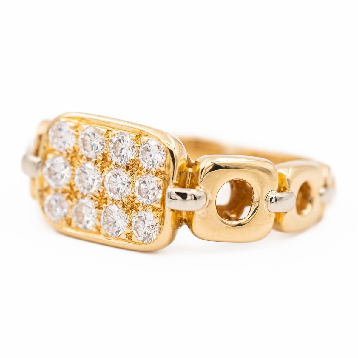 Bague Or jaune Diamant - Castafiore