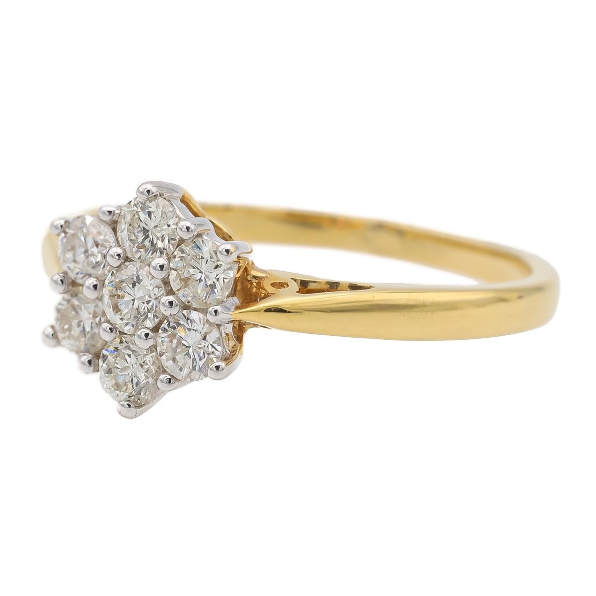 Bague Or jaune Diamant - Castafiore