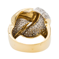 Bague Or jaune Diamant - Castafiore