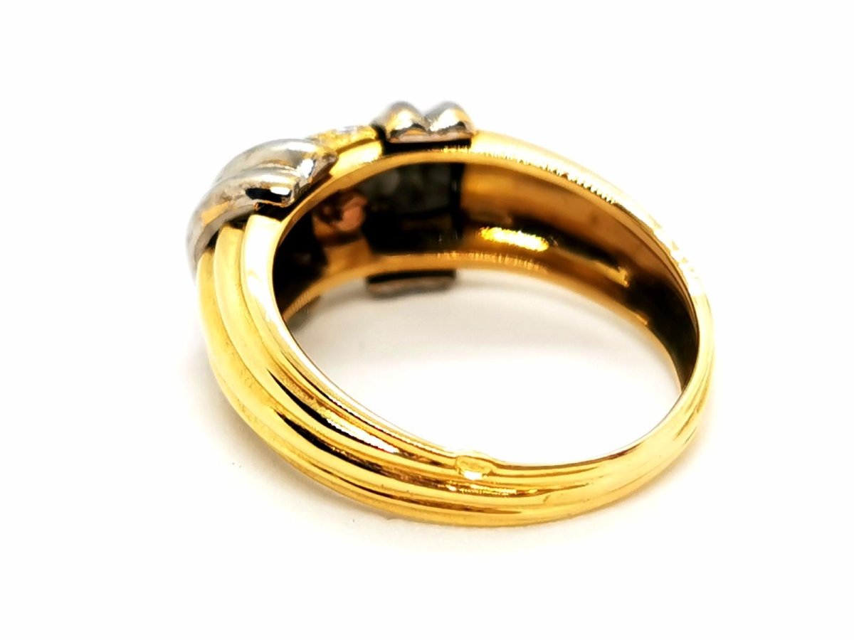 Bague Or jaune Diamant - Castafiore
