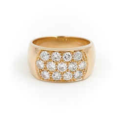Bague Or jaune Diamant - Castafiore