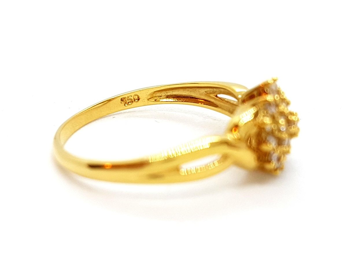 Bague Or jaune Diamant - Castafiore