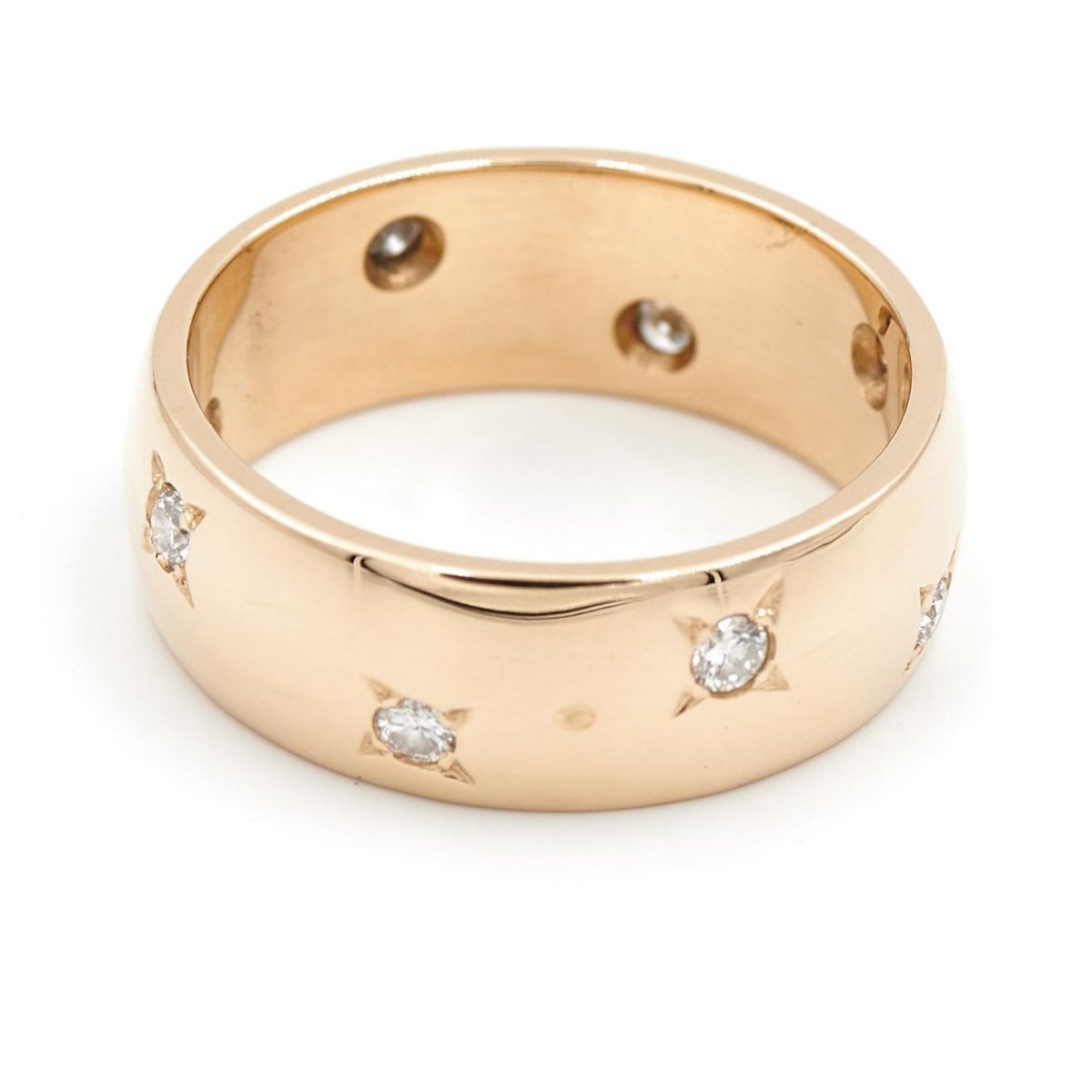 Bague Or jaune Diamant - Castafiore