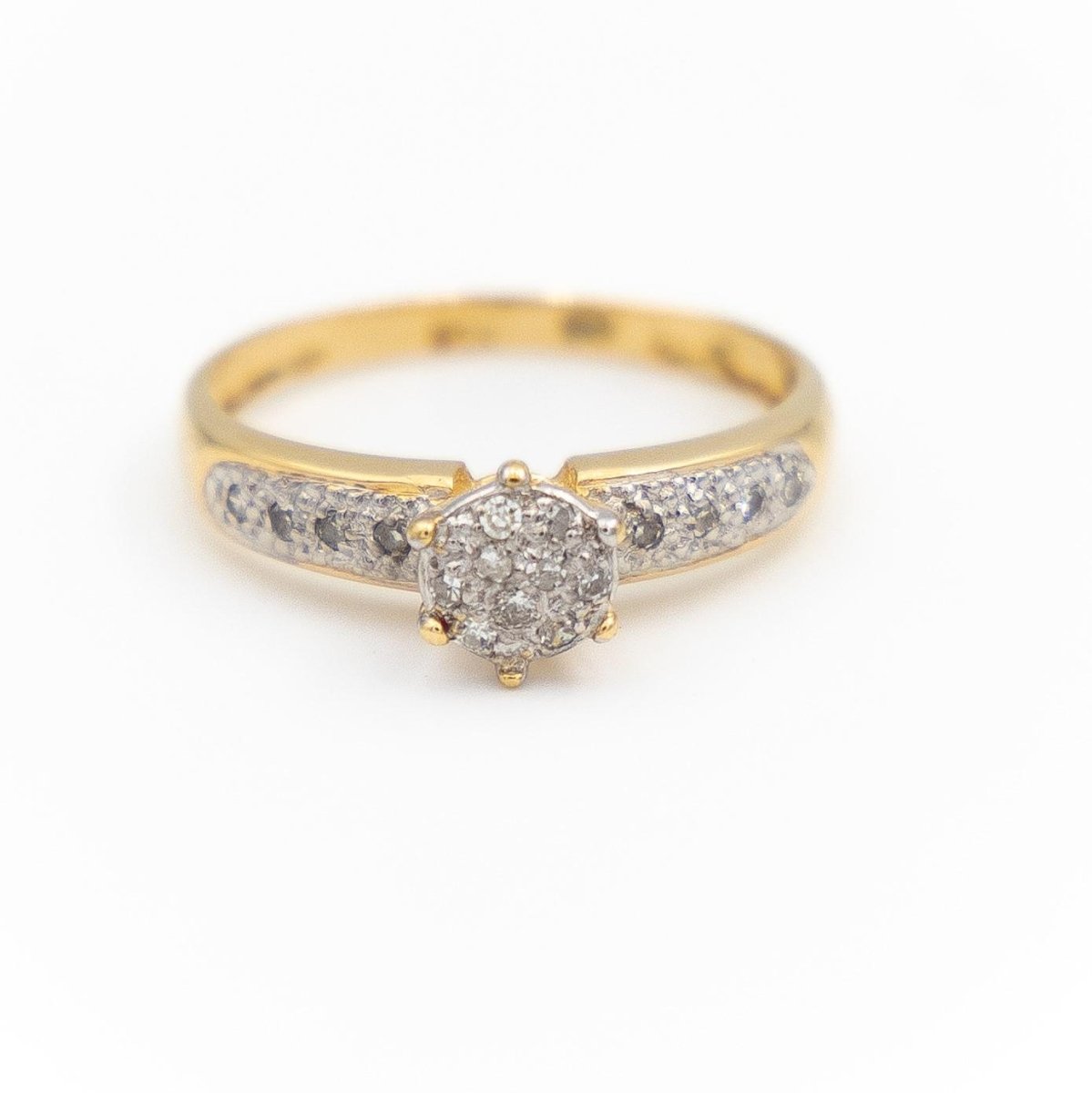Bague Or jaune Diamant - Castafiore
