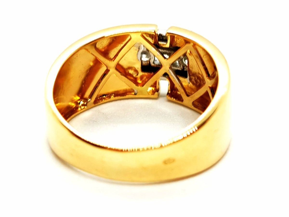 Bague Or jaune Diamant - Castafiore