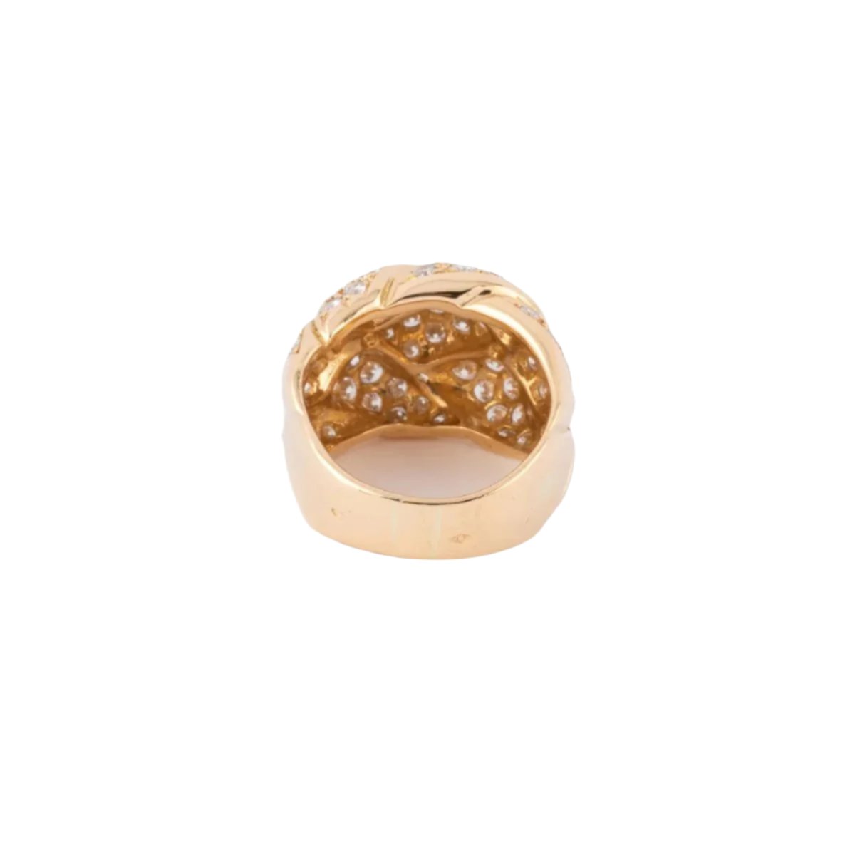 Bague or jaune et diamant de la maison Van Cleef and Arpels - Castafiore