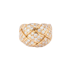 Bague or jaune et diamant de la maison Van Cleef and Arpels - Castafiore