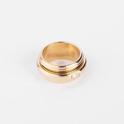 Bague or jaune et diamants de la maison Piaget modèle Possession - Castafiore