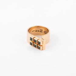 Bague or jaune et Peridot Georg Jensen - Castafiore