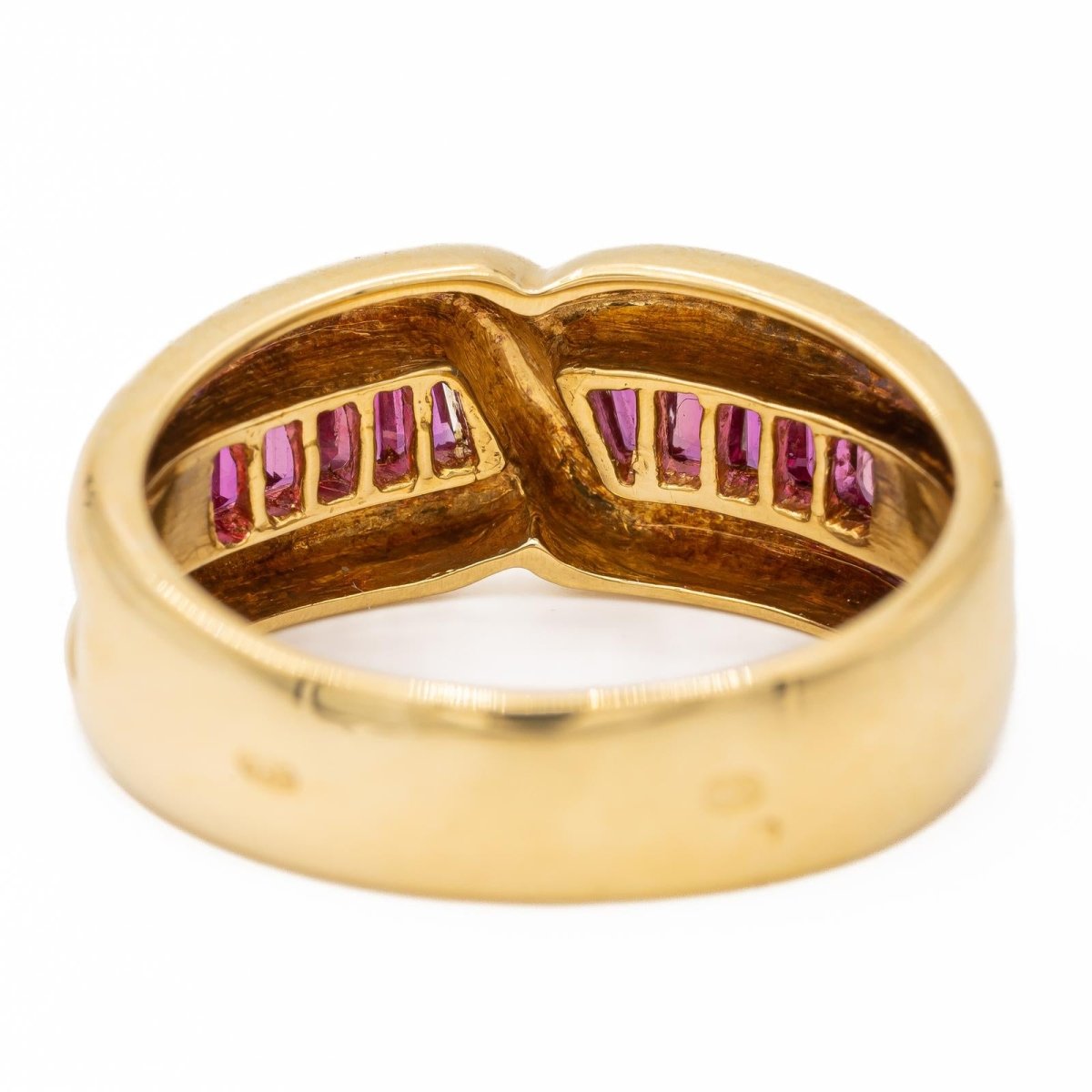 Bague Or jaune Rubis - Castafiore