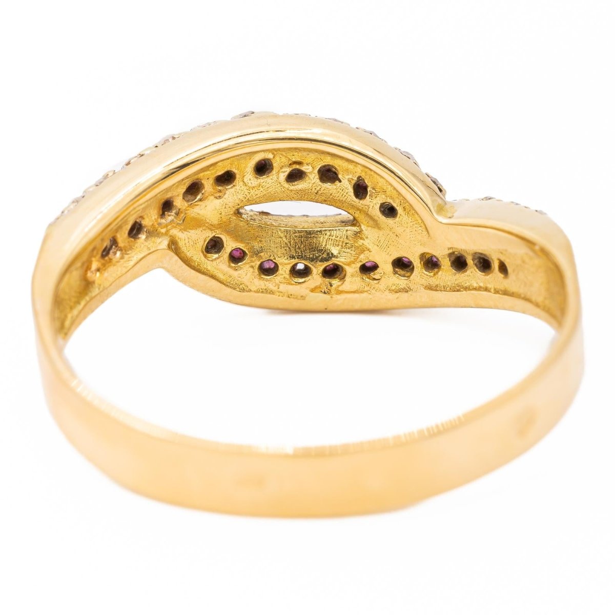 Bague Or jaune Rubis - Castafiore