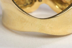 Bague Or jaune Rubis - Castafiore