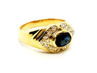 Bague Or jaune Saphir - Castafiore