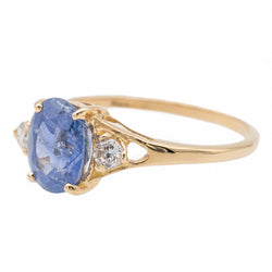 Bague Or jaune Saphir - Castafiore