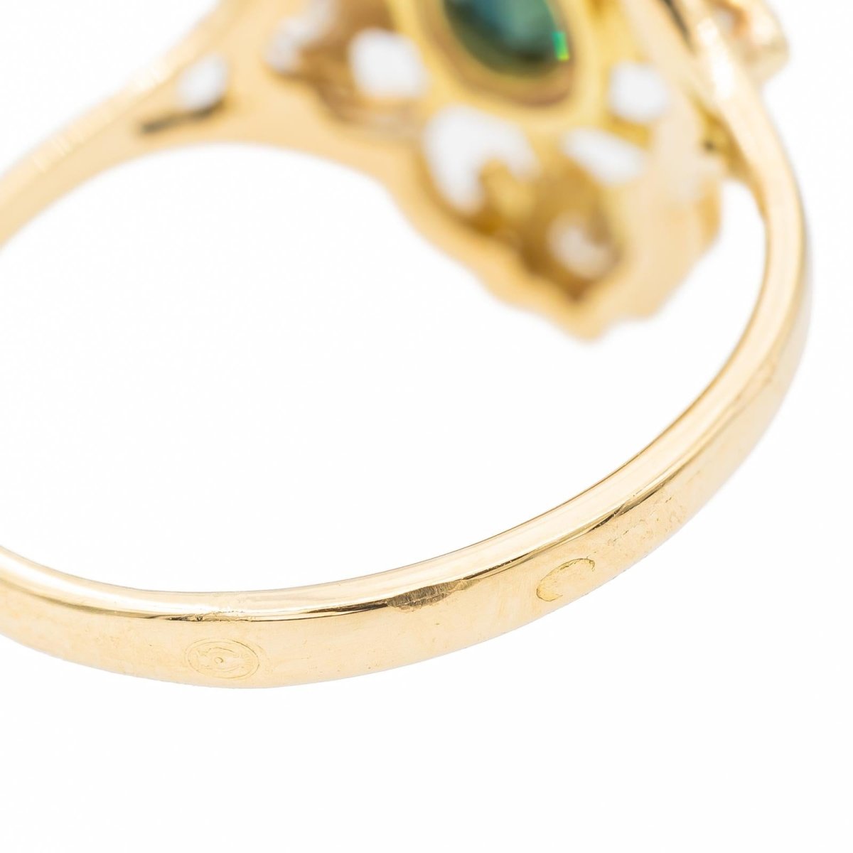 Bague Or jaune Saphir - Castafiore