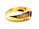 Bague Or jaune Saphir - Castafiore