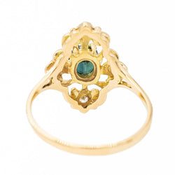 Bague Or jaune Saphir - Castafiore