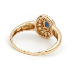 Bague Or jaune Saphir - Castafiore