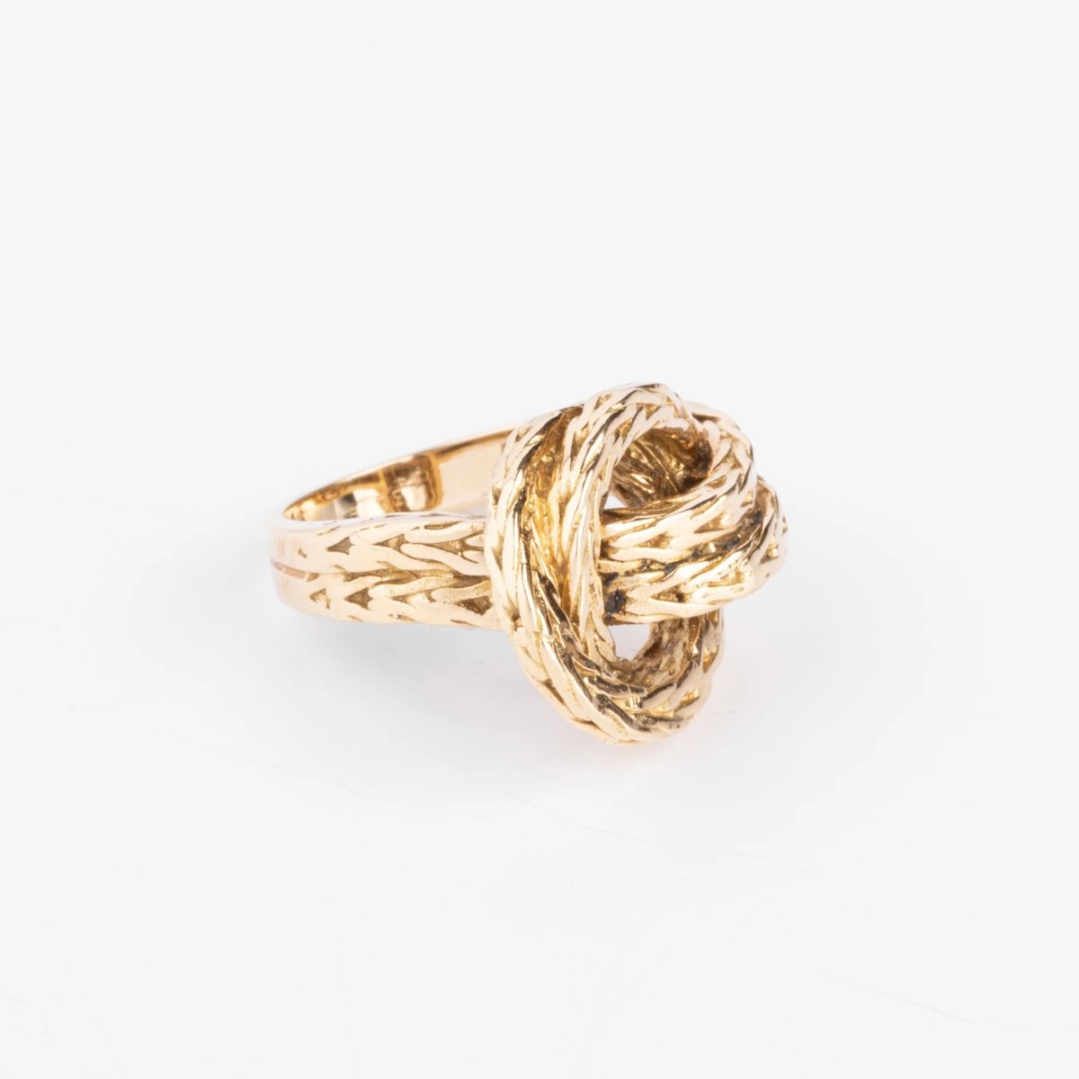 Bague or jaune signé Hermès collection Vendôme - Castafiore