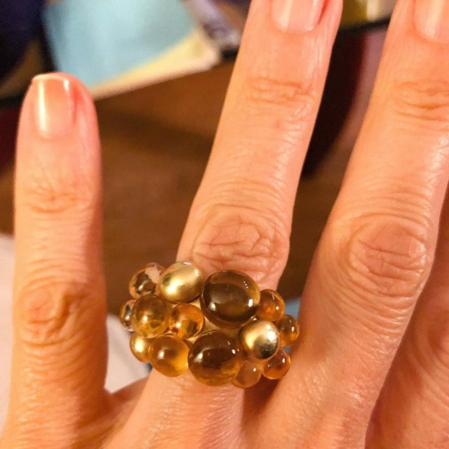 Bague or jaune signée de la maison Pomellato - Castafiore