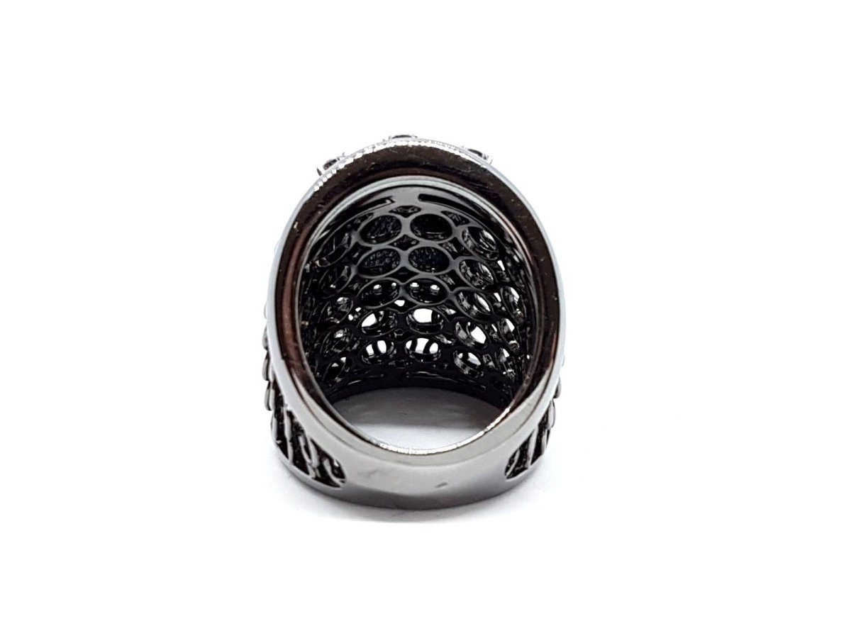 Bague Or noir Diamant - Castafiore