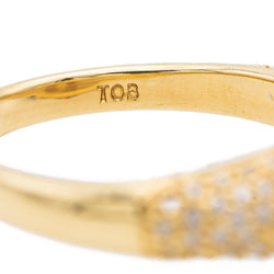 Bague Panthère en or jaune et diamant - Castafiore