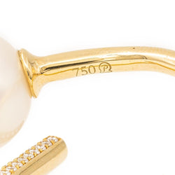 Bague PASPALEY en or jaune, perle et diamants - Castafiore