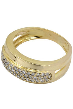BAGUE PAVAGE DIAMANTS - Castafiore