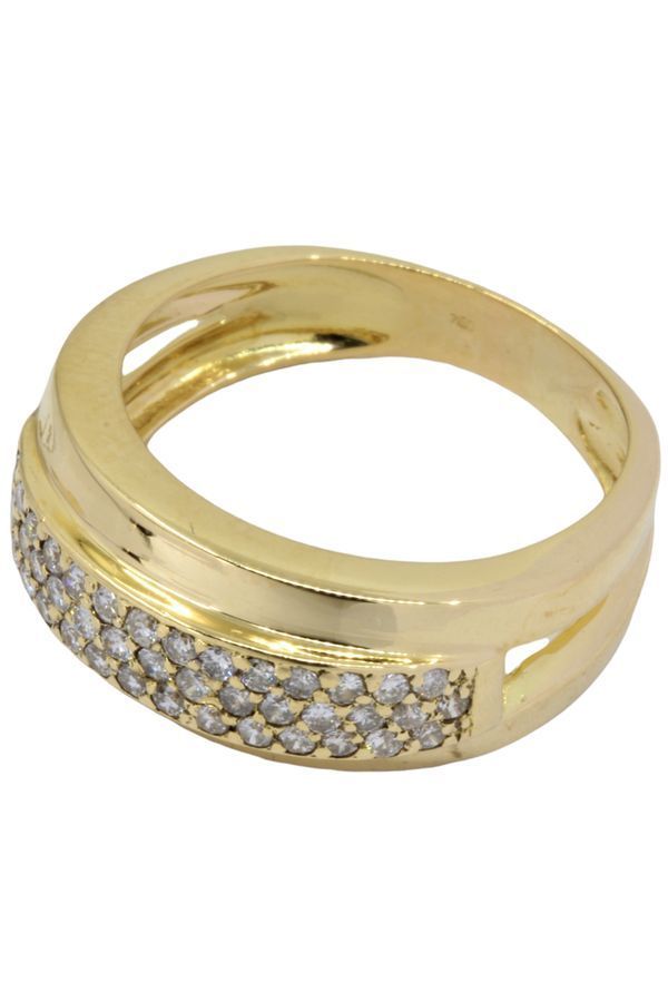BAGUE PAVAGE DIAMANTS - Castafiore