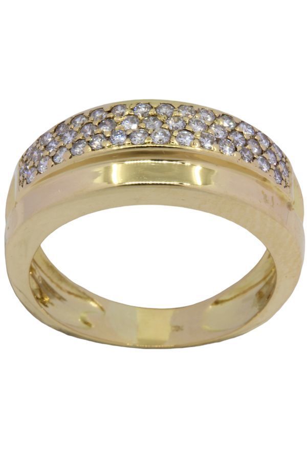 BAGUE PAVAGE DIAMANTS - Castafiore