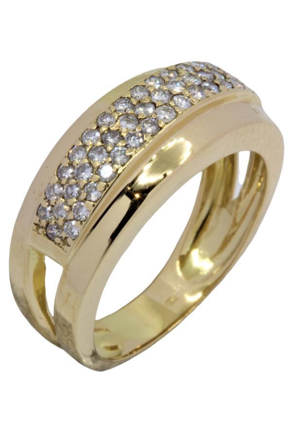 BAGUE PAVAGE DIAMANTS - Castafiore